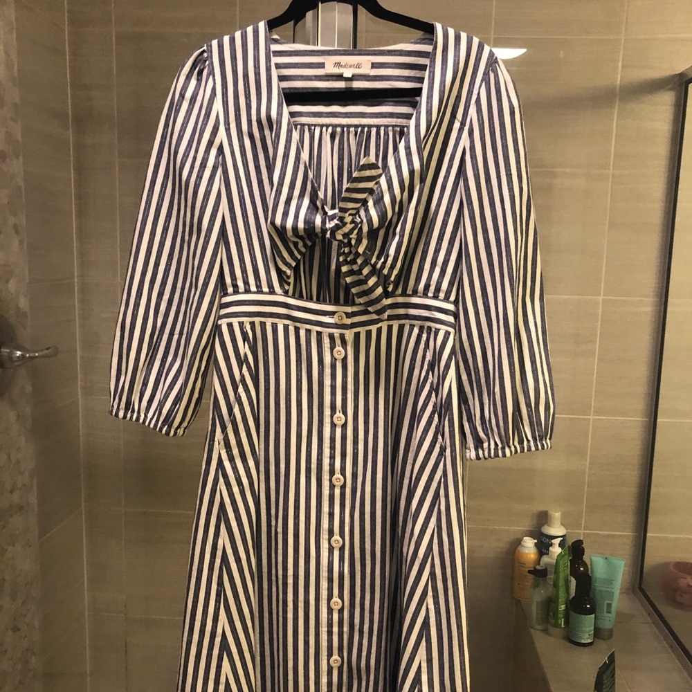 Madewell cutout midi dress